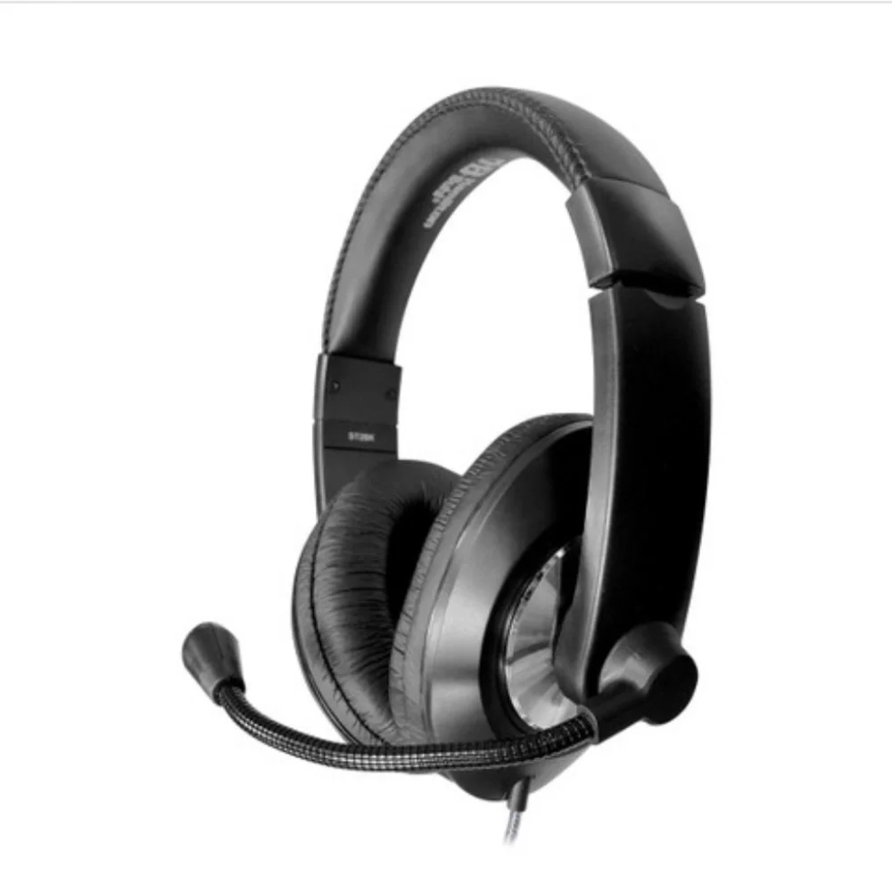 Never used Smart-Trek™ Deluxe Stereo Headset with Volume Control and USB Plug